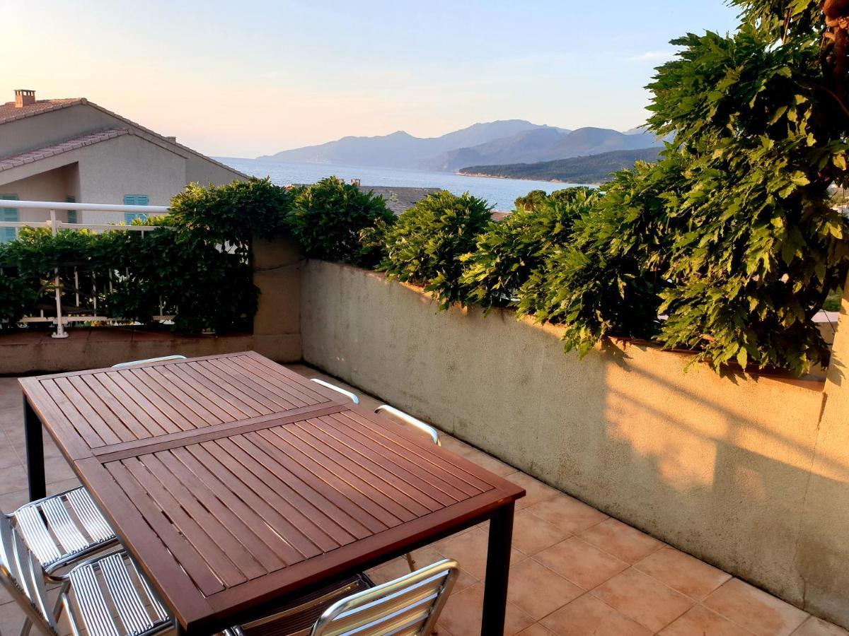 Appartamento Le Panoramic Saint-Florent  Esterno foto